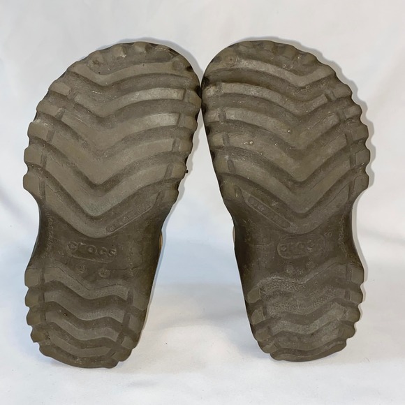 Crocs‎ All Terrain Axle Duck Boots Leather Trim Waterproof Islander M 8 W 9 main image 6